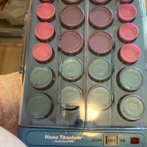 Hair ion curling set